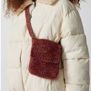 Kimchi Blue Knit Mini‎ Messenger Bag